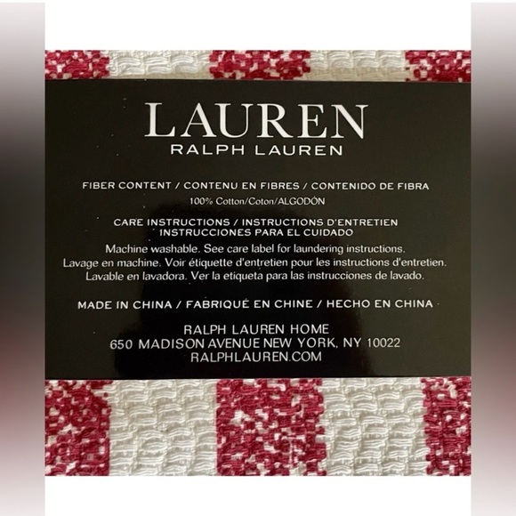 Lauren Ralph Lauren July 4thRed, White, and Blue Star-Striped Kitchen Towels - Picture 7 of 11